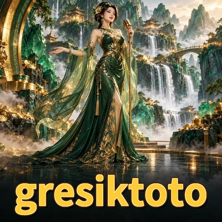 Kartu katalog gresiktoto menampilkan penjelasan singkat, versi/ukuran acuan paket inti, dan skor